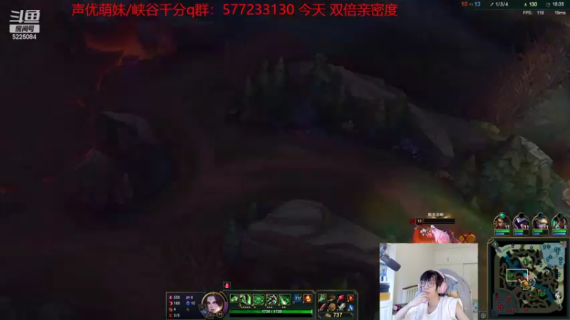 【2022-06-26 14点场】天灰灰qaq：版本无敌 峡谷冲第一 双倍亲密度