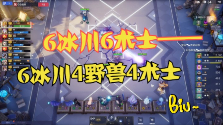 11人口6冰川6术士——6冰川4野兽4术士