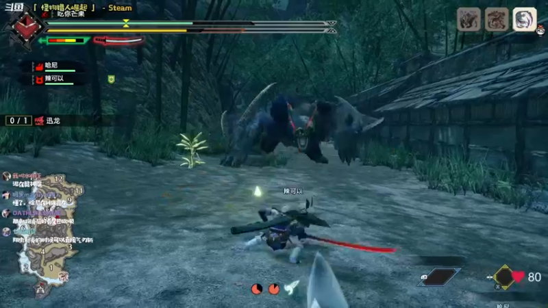 【2022-06-25 11点场】哈尼她姐：「怪猎崛起」从零开始的PC开荒