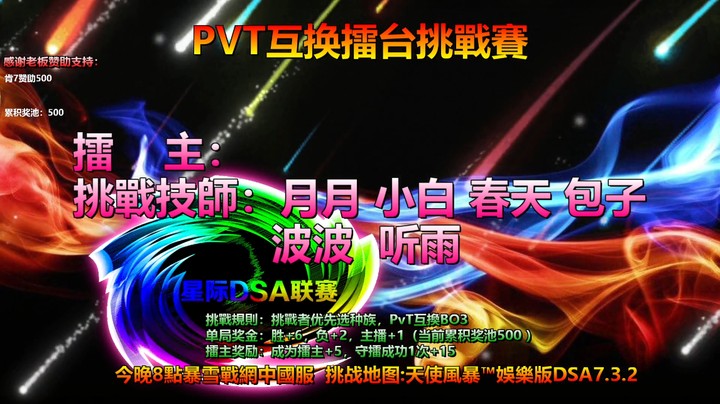 PVT互换擂台挑战赛