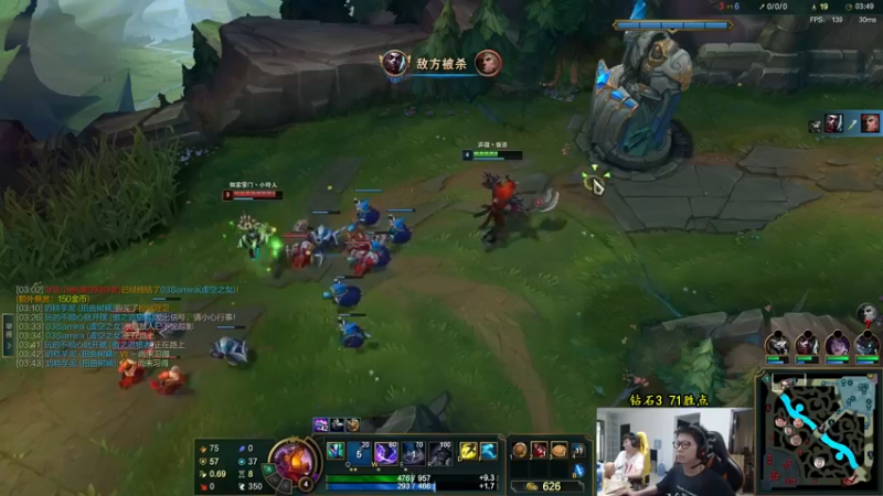 【2022-06-28 14点场】余小C真的很强：余小C：峡谷之巅前600高端局！