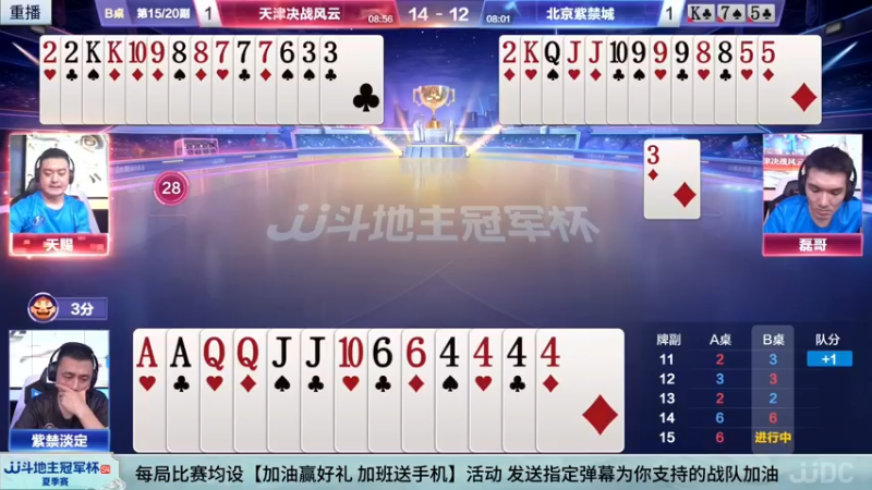 【2022-06-28 00点场】JJ斗地主官方：7月1日 8强开战 不见不散