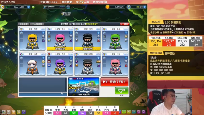 【2022-06-28 23点场】TRY赛事联盟导师：【导师】晚上好 晚上好