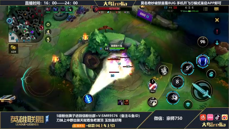 【2022-06-27 22点场】大鸟Irelia：单排备战峡谷之巅