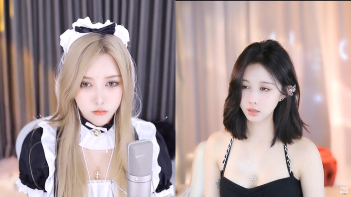 三岁伊小姐姐直播拉丝，好委屈，莎姐来安慰她