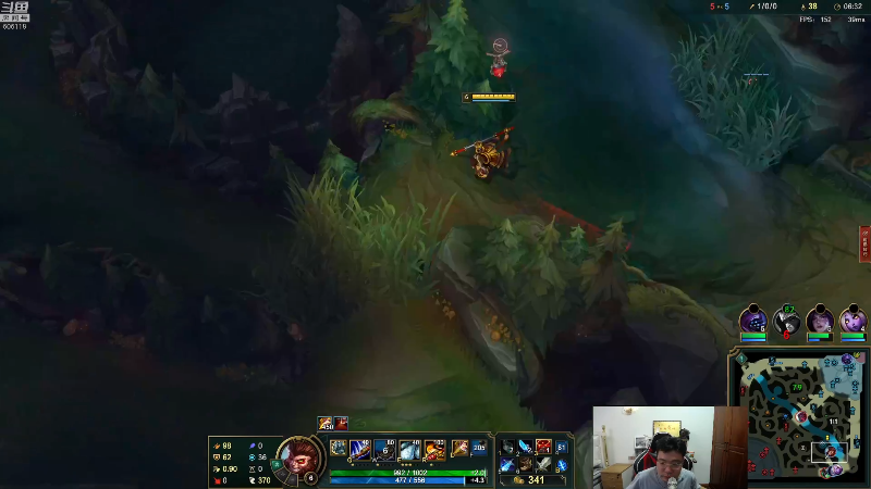 我在斗鱼看芜湖大司马丶直播英雄联盟