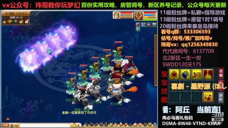 【2022-06-29 10点场】玮哥爱梦幻：一生一世120天175-送攻略