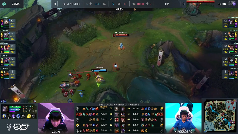 【英雄联盟】英雄联盟赛事的精彩时刻 20220630 01点场