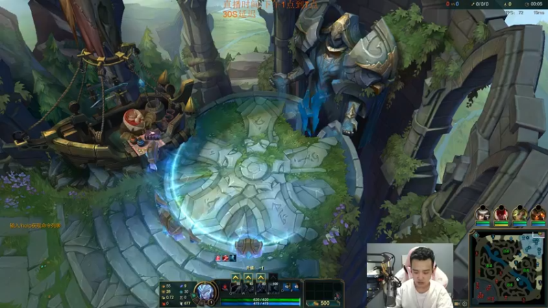 【2022-07-01 16点场】LOL丶摇摆：峡谷冲分.目前钻2究极本地人