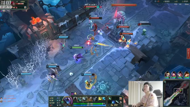 【2022-07-01 02点场】兮饭锐雯：乱斗小娃子来啦来啦