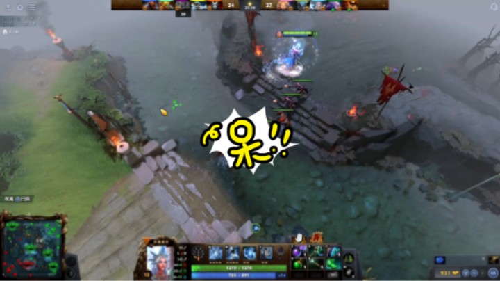 惨兮兮dota2五号位冰女水晶室女败北时刻