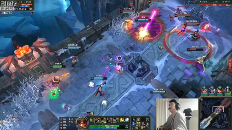 【2022-07-02 02点场】兮饭锐雯：乱斗小娃子来啦来啦