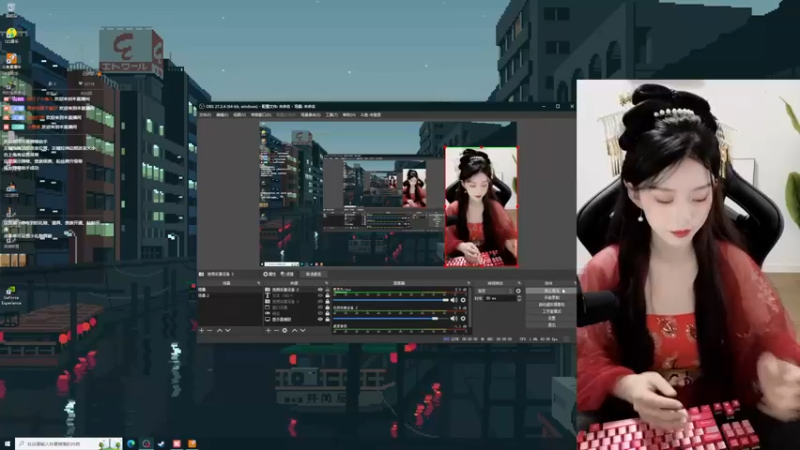 【2022-07-01 17点场】她打了个嗝儿：今天古风妆造迟到五点半见哦，