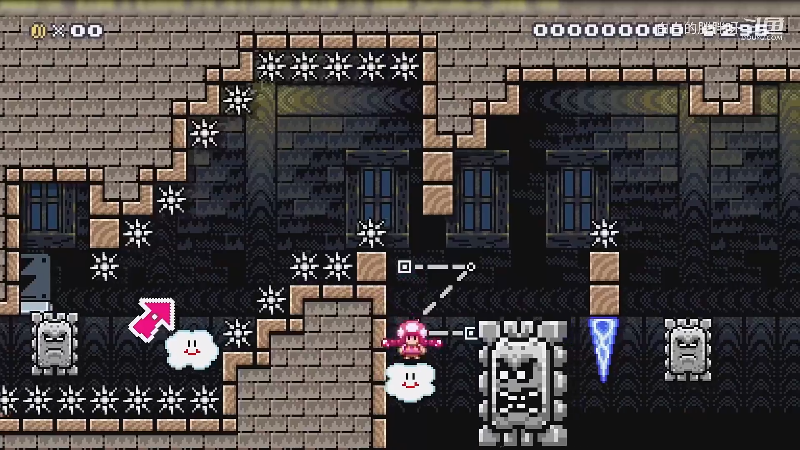 我在斗鱼看白白的胖胖呀直播马里奥制造