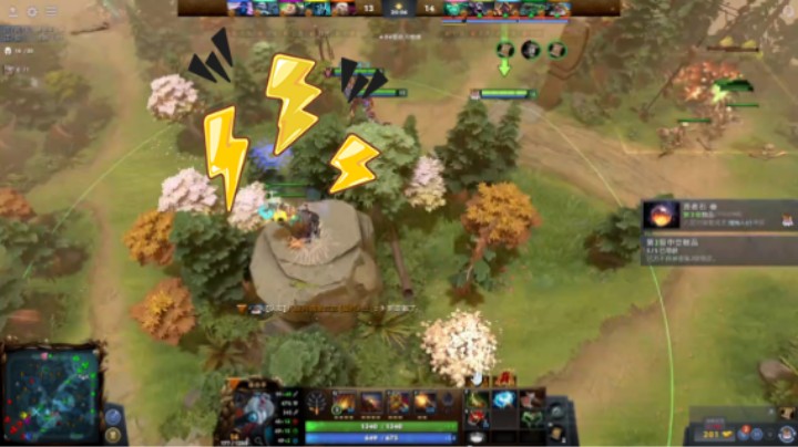 活久见dota2中单火枪狙击手稳稳的胜利节奏被1骷髅王冥魂大帝送输