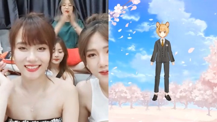 大哥翻唱经典粤语歌很好听，美女很喜欢啊