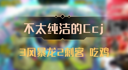 【不太纯洁的Ccj】3风暴龙2刺客 吃鸡