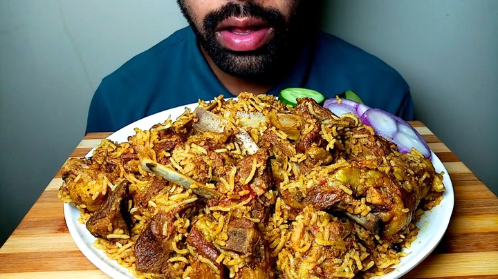 印度羊肉手抓饭，好想试试[高清版]