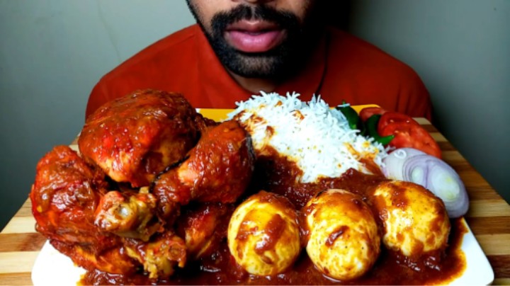 印度咖喱鸡腿配鸡蛋[高清版]