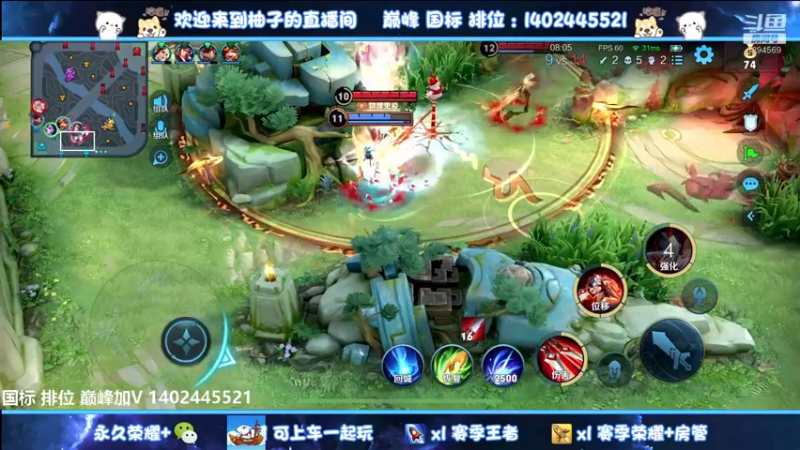 【2022-07-03 22点场】毕竟是柚子：微信带粉上荣耀~