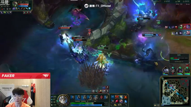 【2022-07-05 00点场】T1直播faker：T1 Faker