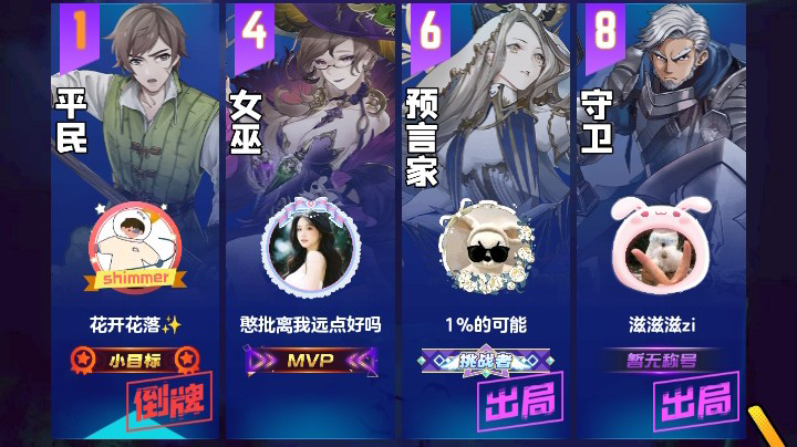 #天天狼人#花开花落