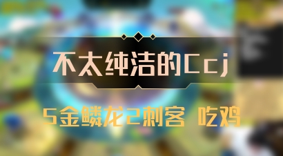 【不太纯洁的Ccj】5金鳞龙2刺客 吃鸡