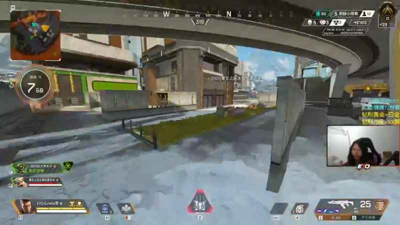 【2022-07-01 01点场】Eureka雪：FPS最猛の女 ~