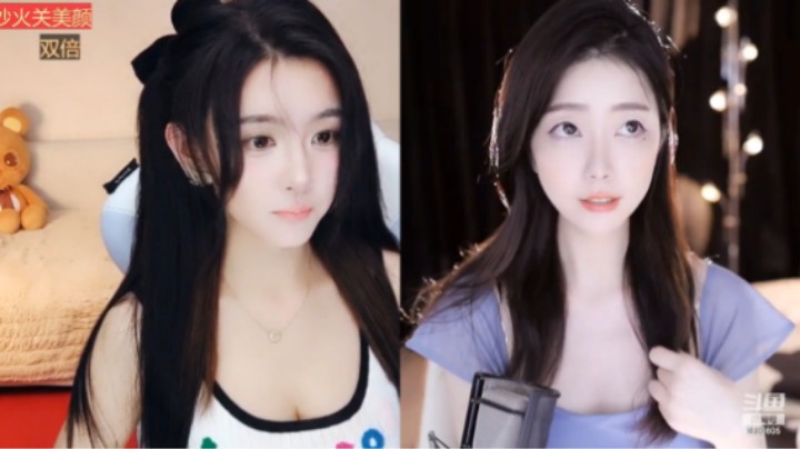 宋鲸儿美女小姐姐直播连麦真可爱啊