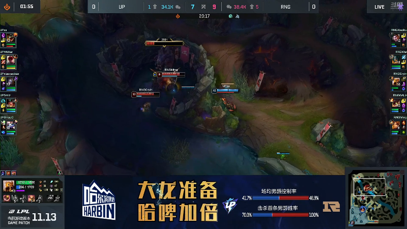 【英雄联盟】英雄联盟赛事的精彩时刻 20220706 10点场