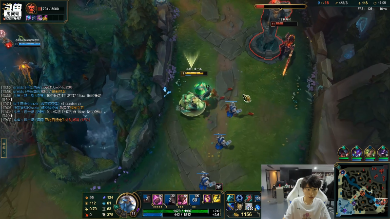 【英雄联盟】金咕咕金咕咕doinb的精彩时刻 20220707 23点场