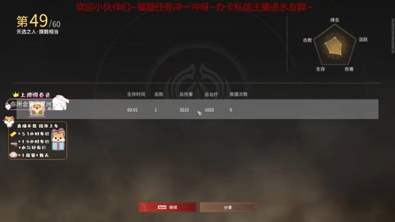 【2022-07-04 17点场】李呀嘛李瓜瓜：【有车位】月初快乐瓜~