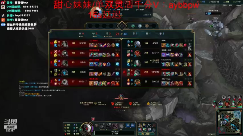 【2022-07-07 01点场】impOUO：休息两天111