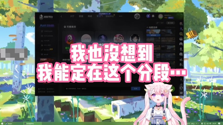 【肉肉】我也没想到我能定到这个分段！
