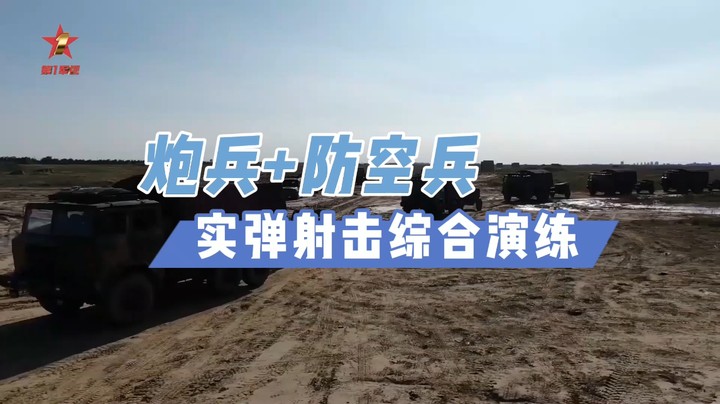 【第一军视】炮兵+防空兵！带你感受什么是真正的火力覆盖