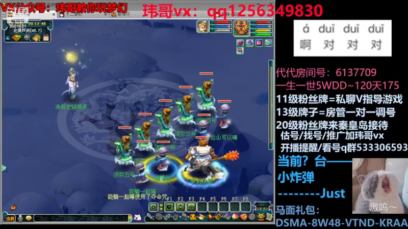 【2022-07-07 20点场】玮哥爱梦幻：一生一世120天175-送攻略