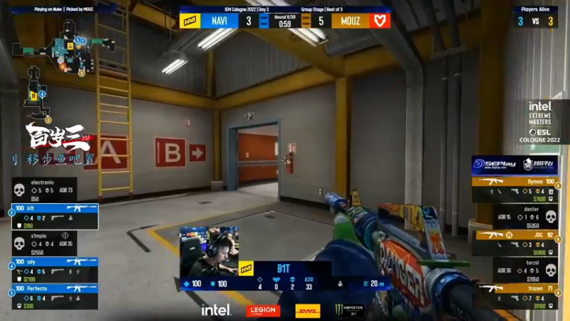 【2022-07-07 22点场】CSGO百岁三：【百岁三】双倍亲密 Navi！