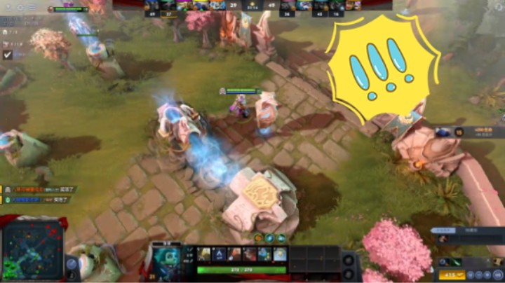 惨兮兮dota2中路宙斯败北时刻