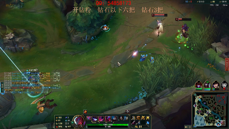 我在斗鱼看疯狗炼金直播英雄联盟