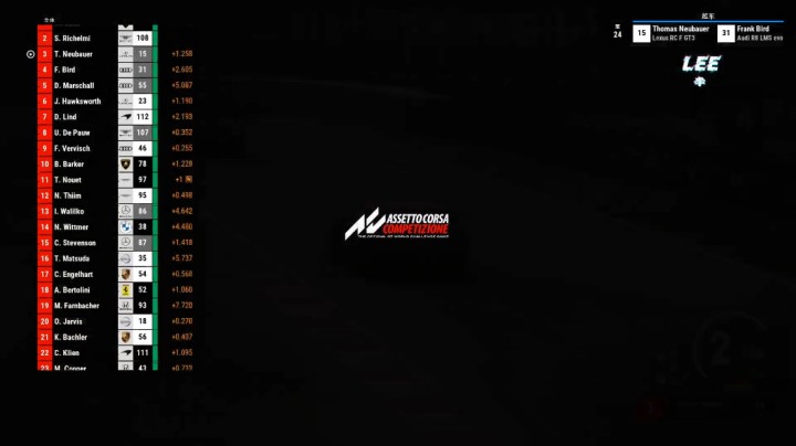 《神力科莎竞速》Zandvoort赛道第一次正赛R1高光时刻