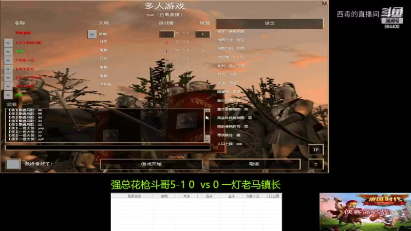 一灯组3：2强总组