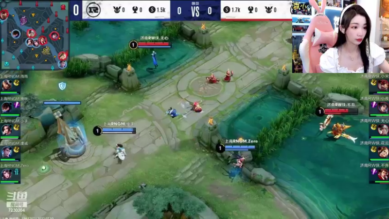 【2022-07-10 15点场】解说小鹿呀：三倍：TTG vs WB