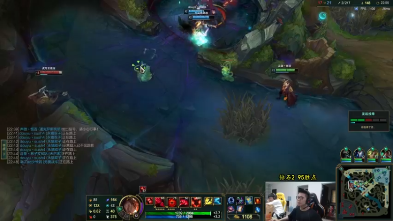 【2022-07-10 12点场】余小C真的很强：余小C：思路清晰，我是钻1