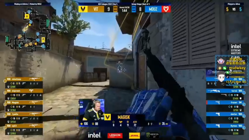 【2022-07-10 02点场】CSGO馒头：6点30 IEM