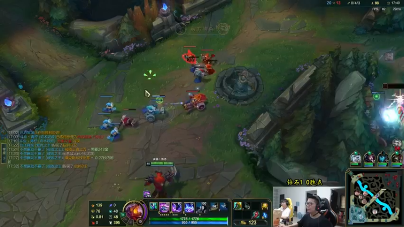 【2022-07-10 16点场】余小C真的很强：余小C：思路清晰，我是钻1