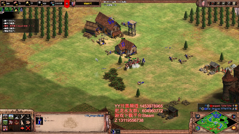 【怀旧游戏】帝国时代肥龙大师的精彩时刻 20220711 00点场