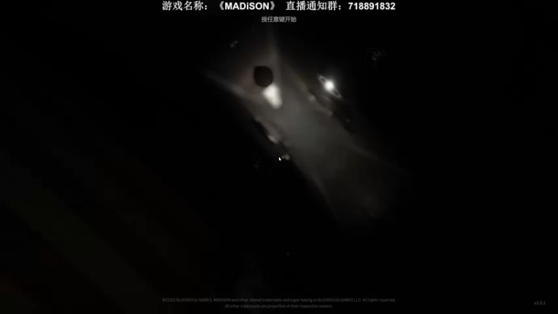 【2022-07-11 00点场】半支烟：【半支烟】恐怖游戏新作《MADiSON》