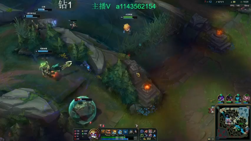 【2022-07-11 19点场】一万九千把大头：一区钻1上大师 616322