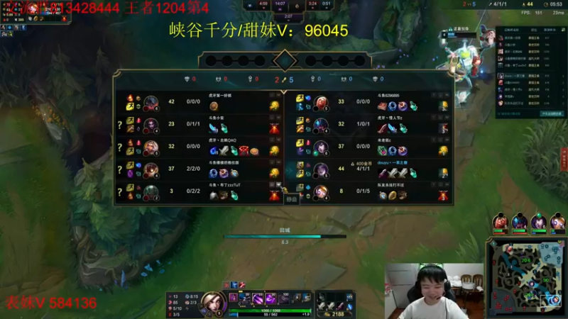 【2022-07-11 23点场】一家之猪ovo：峡谷第4冲第一