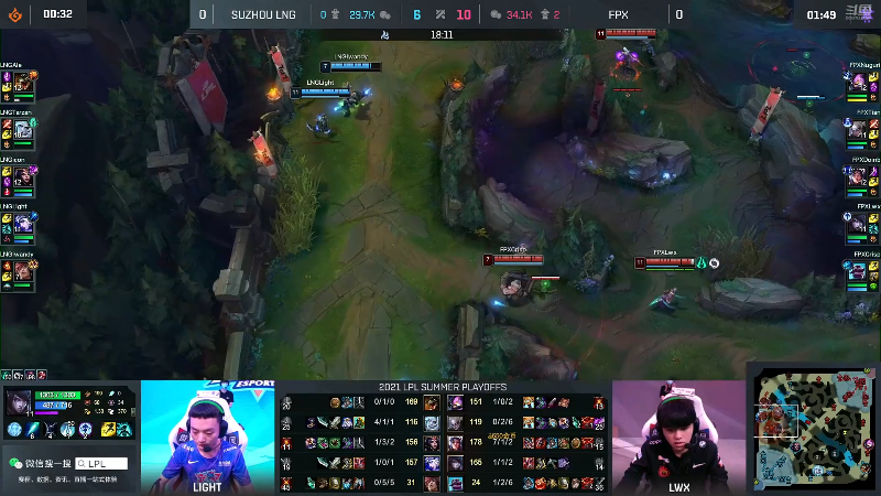 【英雄联盟】英雄联盟赛事的精彩时刻 20220712 01点场